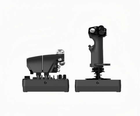 Magnetic Induction Analog Shaft and Replaceable Spring Strength for Flight Controller Joystick
